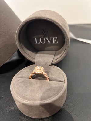 Diamond Ring Vera Wang Heart Ring 18ct White Gold VERA WANG LOVE