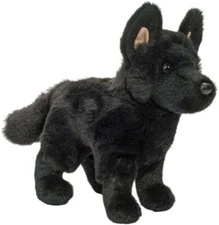 Douglas Cuddle Toys Harko Black German Shepherd Dog #3979 Stuffed Animal Toy