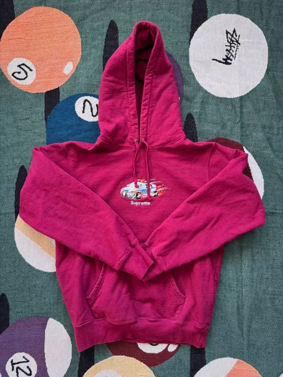Sweat à capuche voiture Cop Supreme M