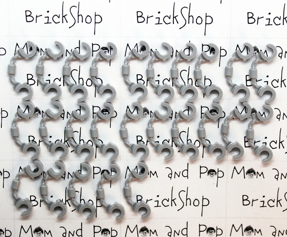 LEGO Esposas x25 Lote Gris Minifigura Accesorio Foto 2 de 4