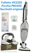 FOLLETTO VK220S CON PICCHIO PB440S COMPLETO ACCESSORI TRACOLLA LAVENIA SACCHETTI