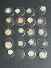 LOT OF 20 GLASS POCKET WATCH CRYSTALS SIZE 13 REPLACEMENT PARTS