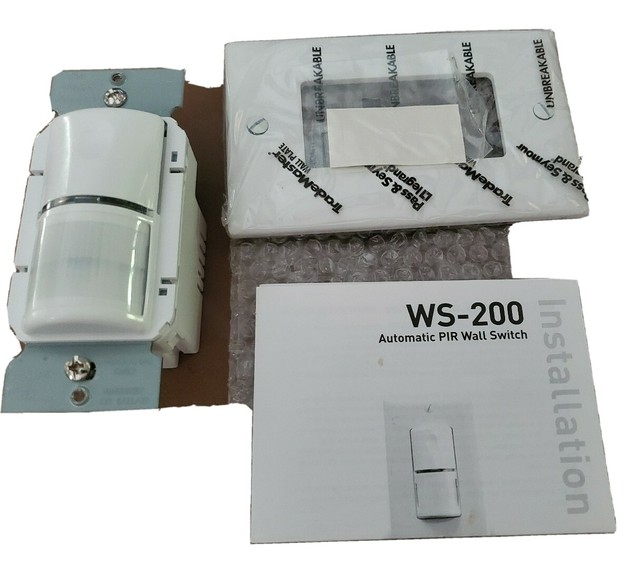 WattStopper WS250W 120/277 VAC Wall Switch Occupancy