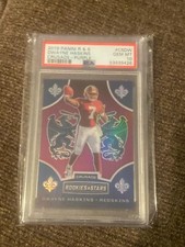 Dwayne Haskins 2019 rookies & stars crusade purple #21/35 psa 10