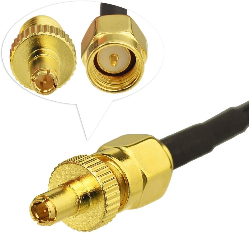 4G LTE Antenna Adhesive Mount Omni-Directional SMA TS9 for Car Hotspot Router