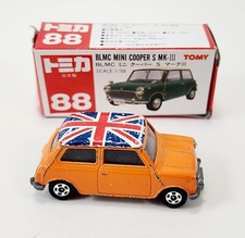 Vintage 1979 BLMC Mini Cooper MK-III Tomy Tomica 88 Toy Made in Japan w/ Box