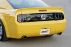 GTS Rear Center Panel & Tail Light Covers 3PC Smoke Fits Ford Mustang 2005-2009