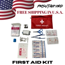 Portable First Aid Kit Dirt Bike Motorcycle Med Pack Medical Emergency Bag Pouch