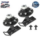 8 x 6.5 Lug 9000Lb Shipping Container Wheels, Bolt-on Spindle Kit New