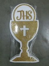 CALICE POLISTIROLO PRIMA COMUNIONE LUX DECORAZIONE BUFFET CENTROTAVOLA FESTA