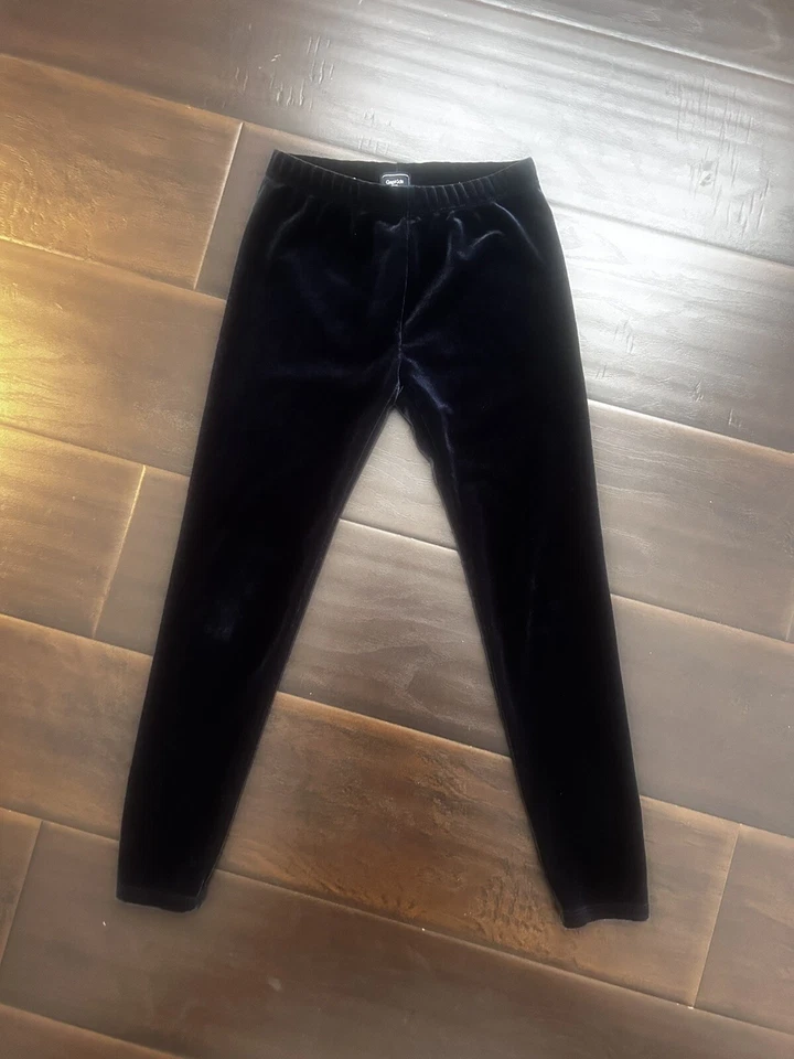 Legging Gap Niños Niña Azul Marino/Azul Oscuro Terciopelo/Apretado 6-7 Años,Pantalones Foto 2 de 4