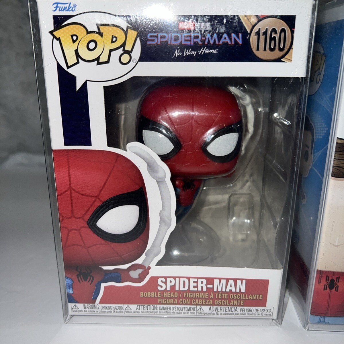 Funko Pop! Vinyl: Marvel - Spider-Man #1160 And #223 In Protectors
