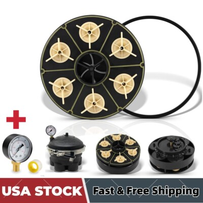 #ad for Paramount Water Valve 6 Port Gear Module Pressure Gauge 004 302 4408 00 $146.80