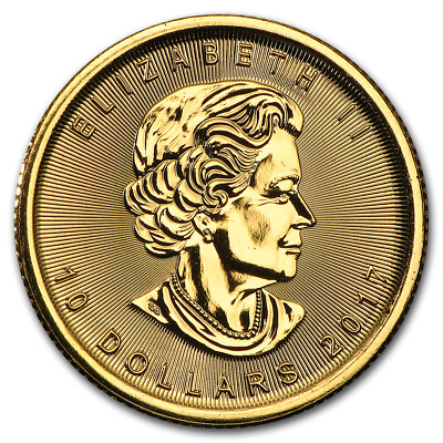 2017 Canada 1/4 oz Gold Maple Leaf BU | eBay
