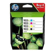 HP 903XL Black Cyan Magenta Yellow Ink Cartridges For OfficeJet Pro 6970 Printer