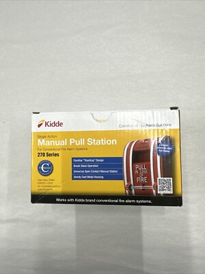 Détecteur De Fumée Kidde K-270-SPO Simple Action - Station De Traction Scellée Neuf