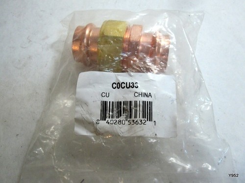 1'' x 1'' Copper Press Union, Reliable Press Fit x Press Fit for Plumbing