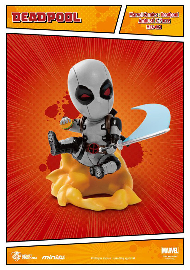 Deadpool Ambush X-Force Mini Figure BEAST KINGDOM