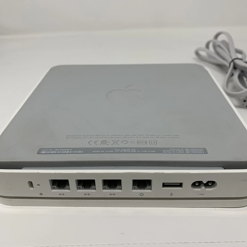apple time capsule 2tb a1409 2 TB network storage drive - Image 4 of 4