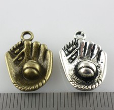15pcs Tibetan Silver Charm Double Flowers Spacer Beads DIY Jewelry 12x9mm A3097