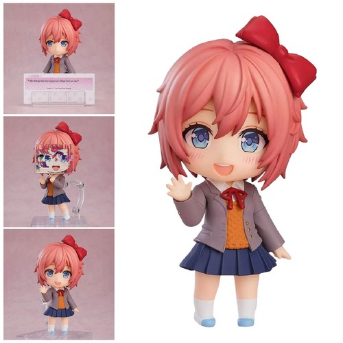 Doki Doki Literature Club! Sayori PVC Action Figure Statue Toys Gift w/Accessory - Picture 1 of 11