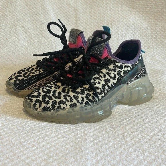 Tênis feminino Steve Madden JMAXIMA Leopard multi tamanho 4 - Imagem 2 de 4