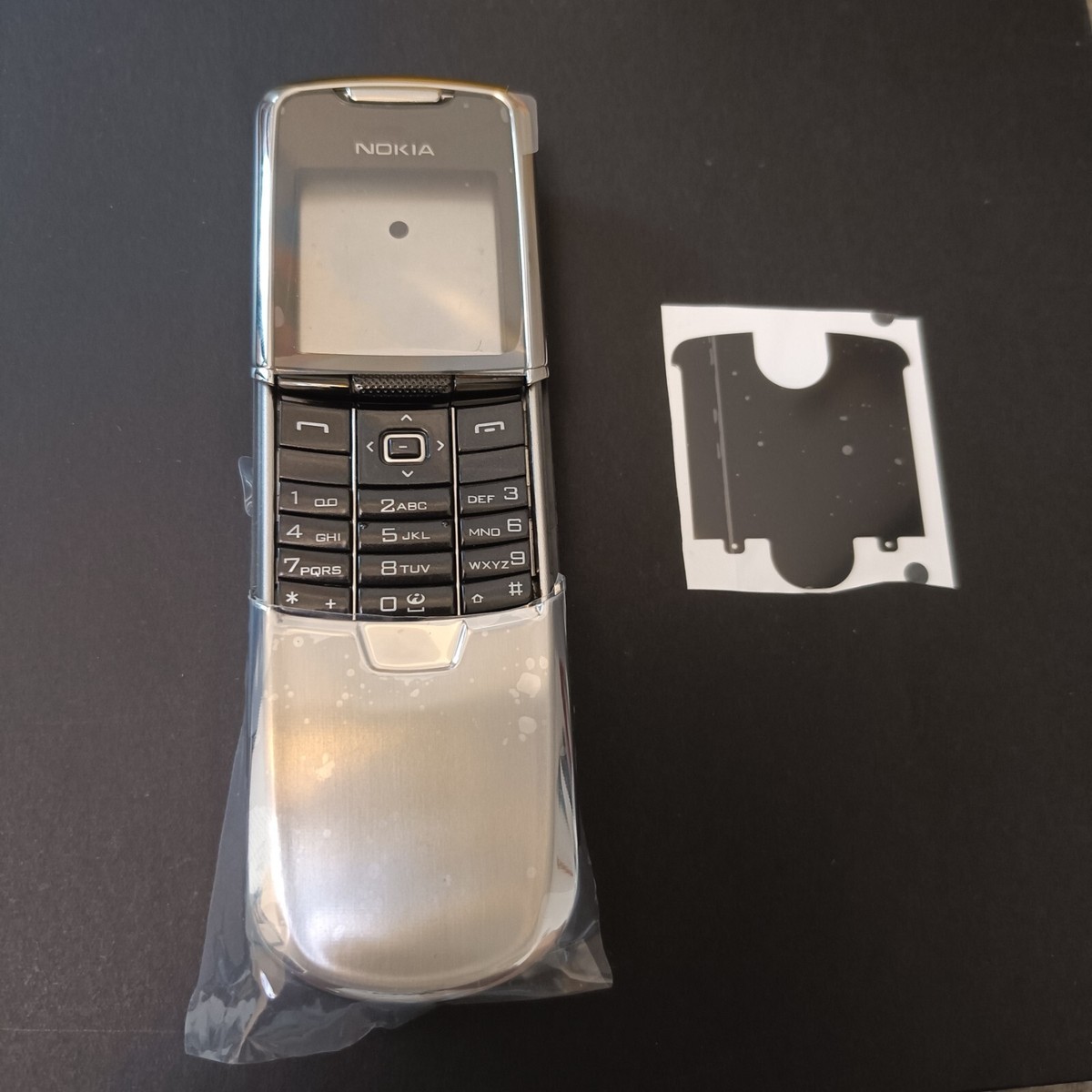 New Nokia 8800 Classic Silver Mobile Phone Replacement Cover