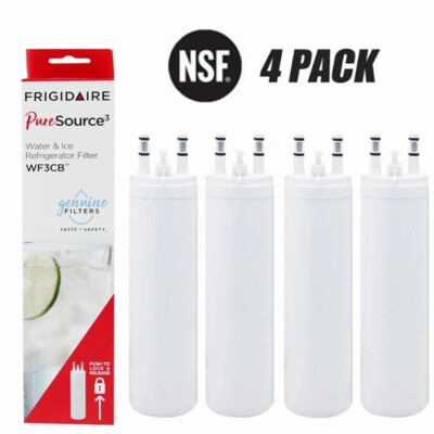 #ad #ad 4 Pack Frigidaire WF3CB PureSource 3 Replacement Refrigerator Water Filter $29.88