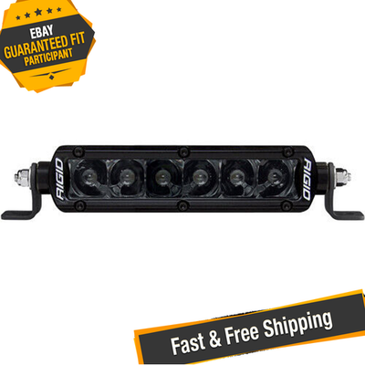 #ad Rigid Industries 906213BLK SR Series Pro Midnight Spot Beam 6quot; LED Light Bar $337.77