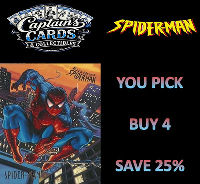 Spider-Man - 1995 Fleer Ultra Marvel Spider-Man Singles Buy 4 save 25%