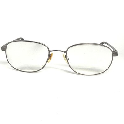 Flexon Select 1144 Gunmetal Eyeglasses Frames 53-19-140 Mens Oval Full Rim 21914