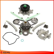 Timing Chain Kit Kit Water Pump Oil Pump Fits 07-13 Dodge Jeep Ram 4.7L V8 SOHC