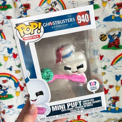 Funko Pop! Ghostbusters Afterlife Marshmallow Man #31 Ice Cream Baskin Robbins