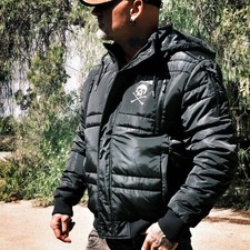 Neue Yakuza Herren Jolly Force Winterjacke - Schwarz