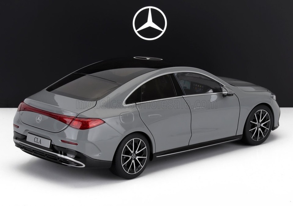 Mercedes Benz CLA Coupe 2025 Model C174 Alpine Grey 1/18 NZG B66960844 ...