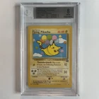 Pokemon League Flying Pikachu #25 Black Star Promo 2001 BGS 8
