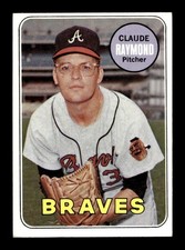 1969 Topps #446 Claude Raymond Braves EX+ *r6
