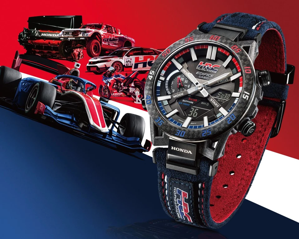 Casio Edifice ECB-2000HR-1AJR Honda Racing Collaboration Watch Japan New in Box - Image 2 of 4