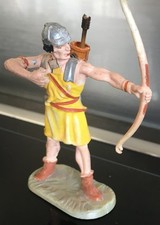 ELASTOLIN, OUGEN Version 1 , SOLDATS chevalier , NO  Starlux, NO chialu