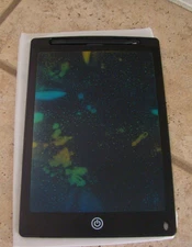 12” Thin LCD Writing Tablet Detachable Pen. Erasable & Screen Lock