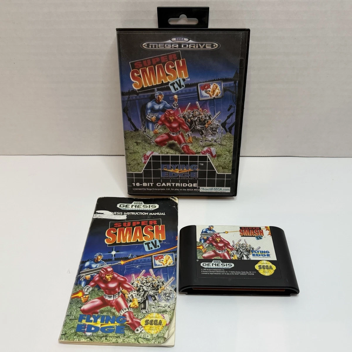 Super Smash T.V. SEGA Video Games for sale | eBay