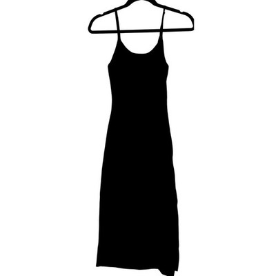 hera black printed sleeveless midi dress Hera Cutout Dress (Women)