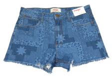 Women's Cut Off Shorts NEW Wrangler Mid-Rise Vintage Tag 2/26 measured waist 27