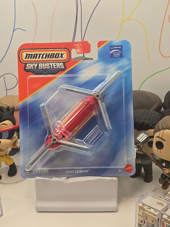 MATCHBOX SKY BUSTERS BOEING CH-47 CHINOOK 1 OF 32 - Image 2 of 4