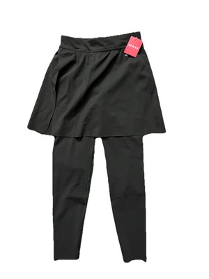 NEW Spanx Booty Boost Skirted Leggings in Dark Palm Extra Small