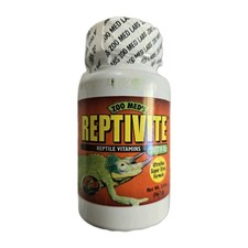Zoo Med Reptivite with D3 Reptile Vitamin  Calcium Powder 2oz
