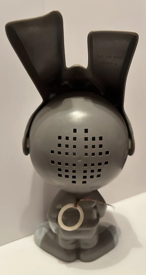 1976 Vintage Bugs Bunny "Chatter Chum" ¡Juguete de cuerda parlante! Foto 2 de 3