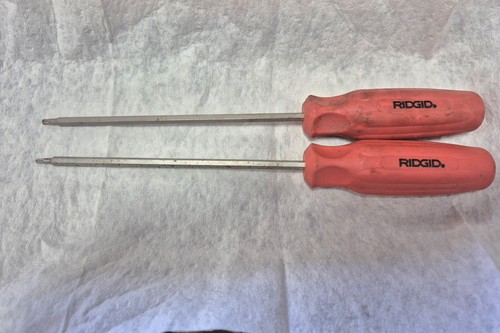 2 RIDGID TORX DRIVERS T10 & T15 (693-366 & 693-364)