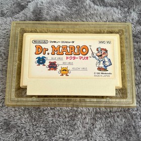 Dr. Mario Famicom Software