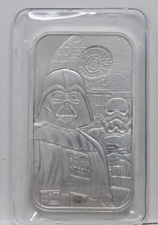 Großbritannien Royal Mint Star Wars The Dark Side 2024 1 oz. Silber Barren